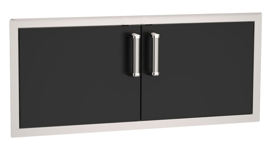 Fire Magic Echelon Black Double Access Door (Reduced Height)