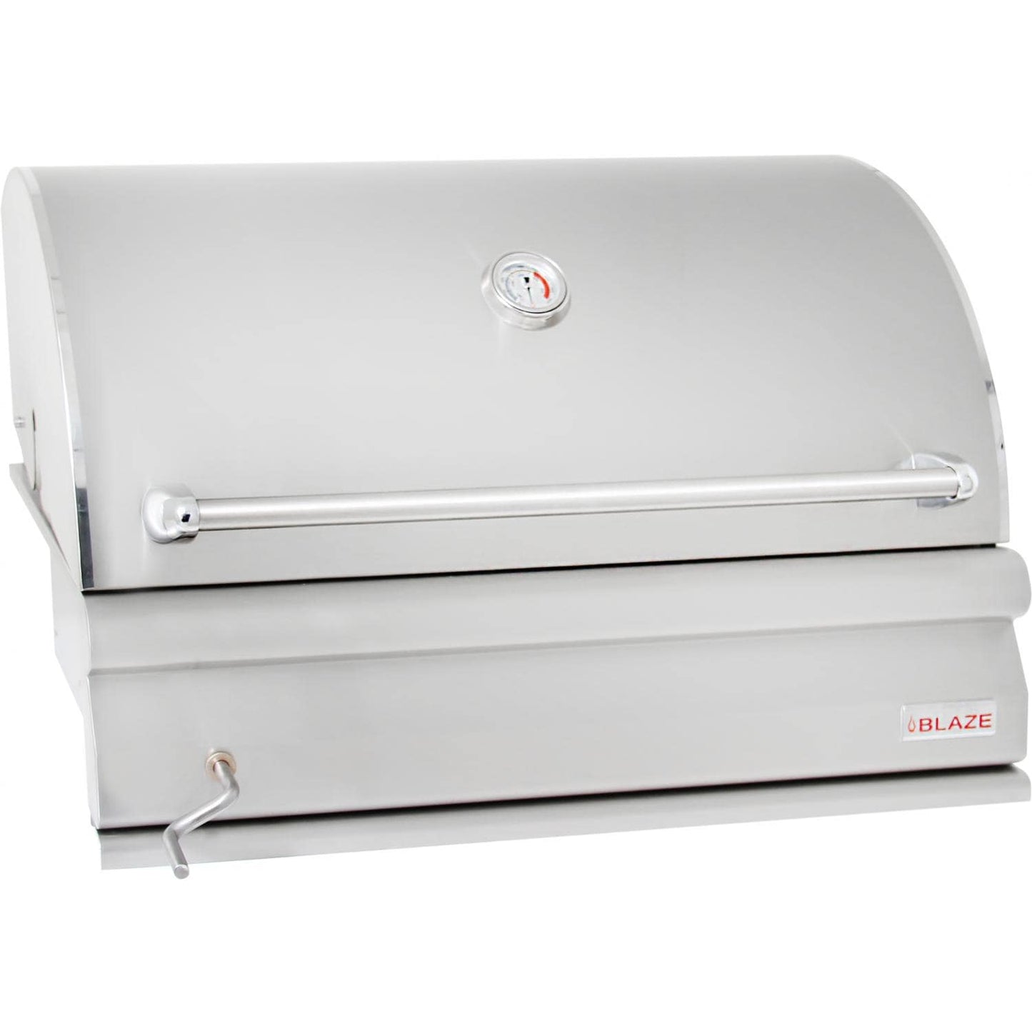 Blaze 32" Built-In Stainless Steel Charcoal Grill With Adjustable Charcoal Tray (BLZ-4-CHAR)
