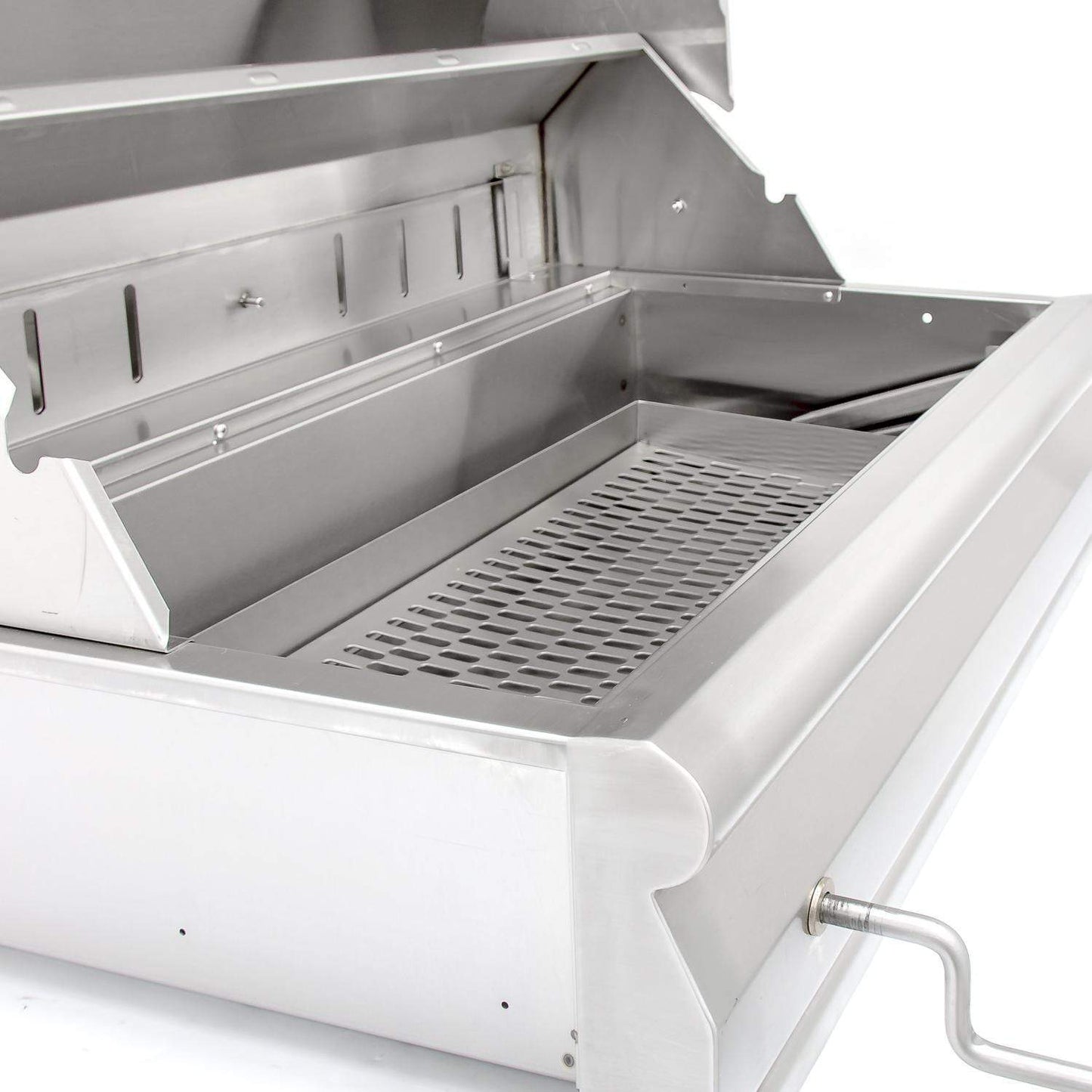 Blaze 32" Built-In Stainless Steel Charcoal Grill With Adjustable Charcoal Tray (BLZ-4-CHAR)