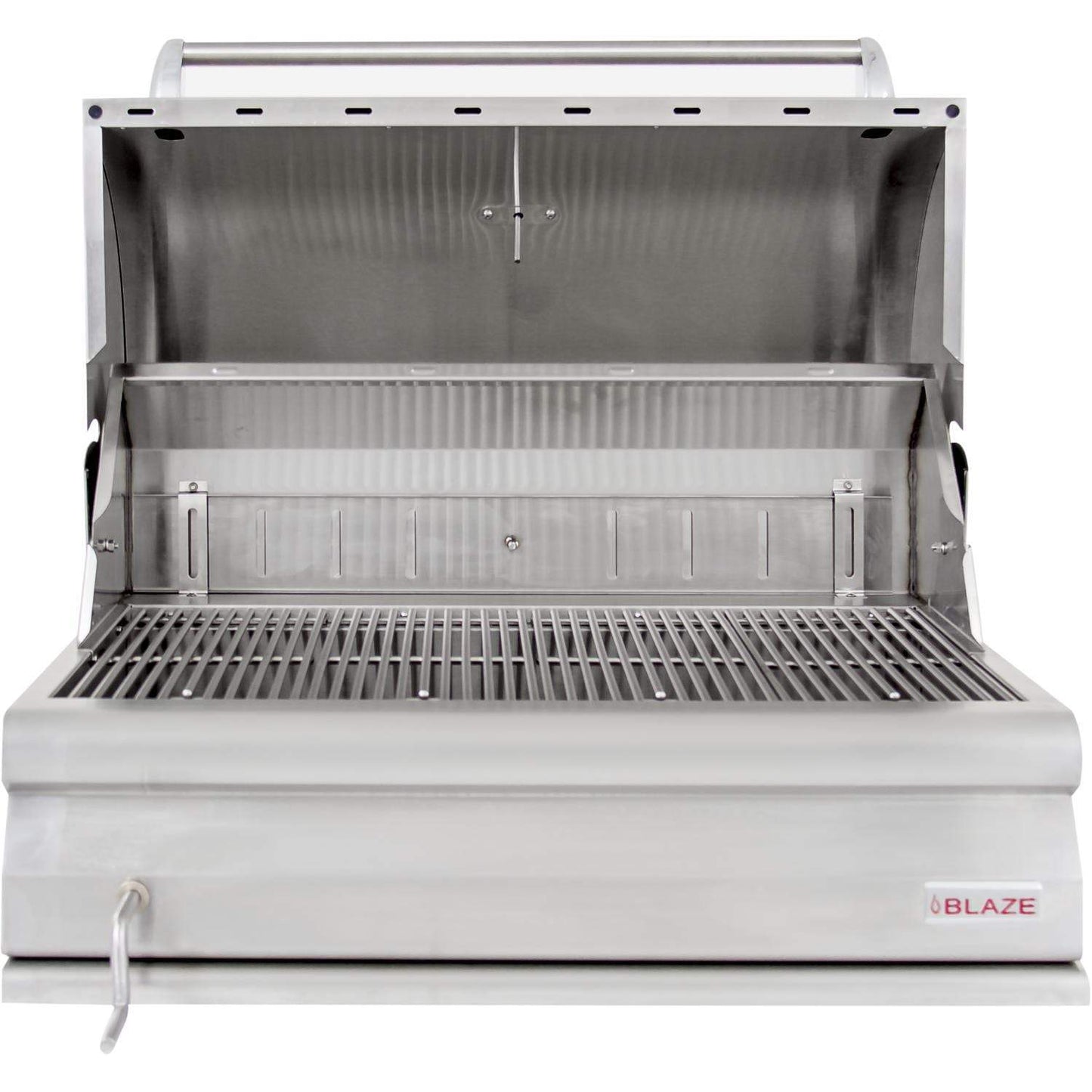 Blaze 32" Built-In Stainless Steel Charcoal Grill With Adjustable Charcoal Tray (BLZ-4-CHAR)