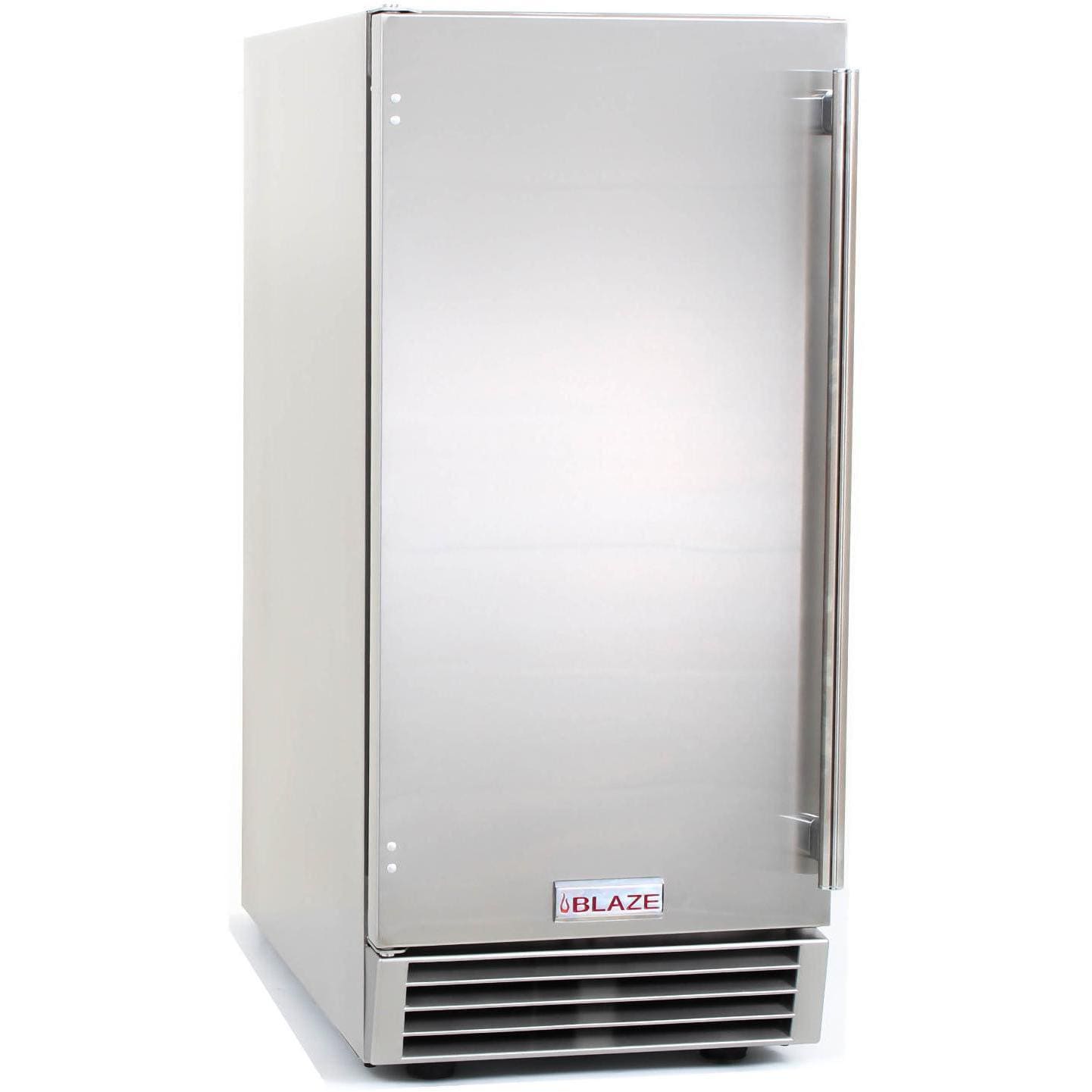 Blaze 50 Lb. 15-Inch Outdoor Rated Ice Maker With Gravity Drain (BLZ-ICEMKR-50GR)