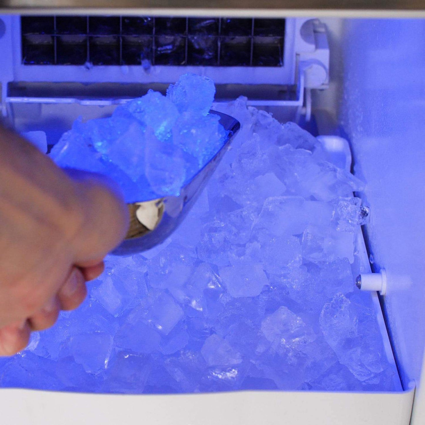 Blaze 50 Lb. 15-Inch Outdoor Rated Ice Maker With Gravity Drain (BLZ-ICEMKR-50GR)