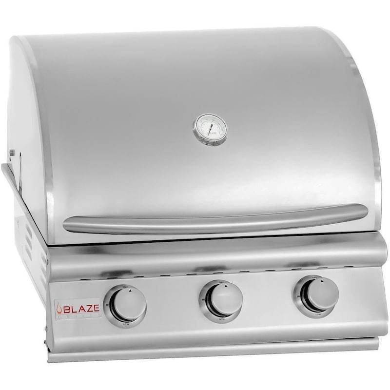 Blaze Prelude LBM 25" 3-Burner Built-In Liquid Propane Grill (BLZ-3LBM-LP)