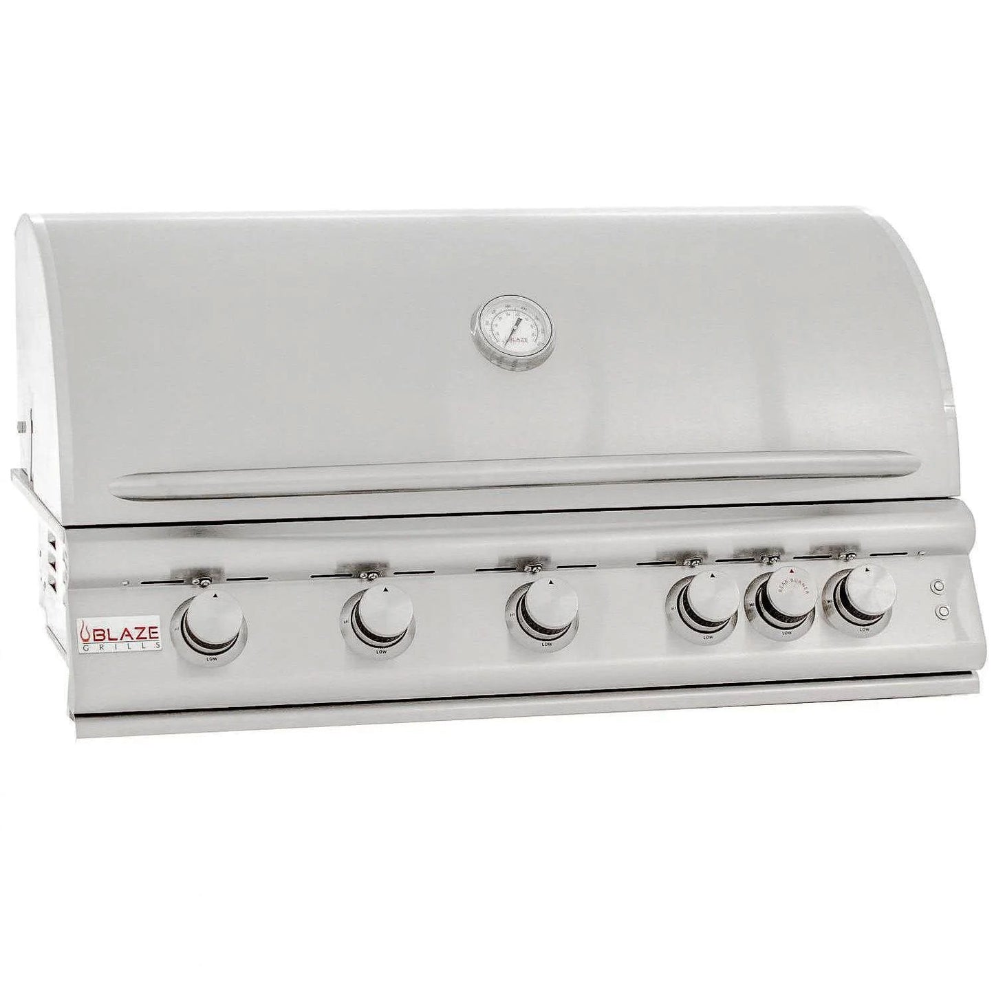 Blaze Premium LTE 40" 5-Burner Built-In Natural Gas Grill w/ Rear Infrared Burner & Grill Lights (BLZ-5LTE2-NG)