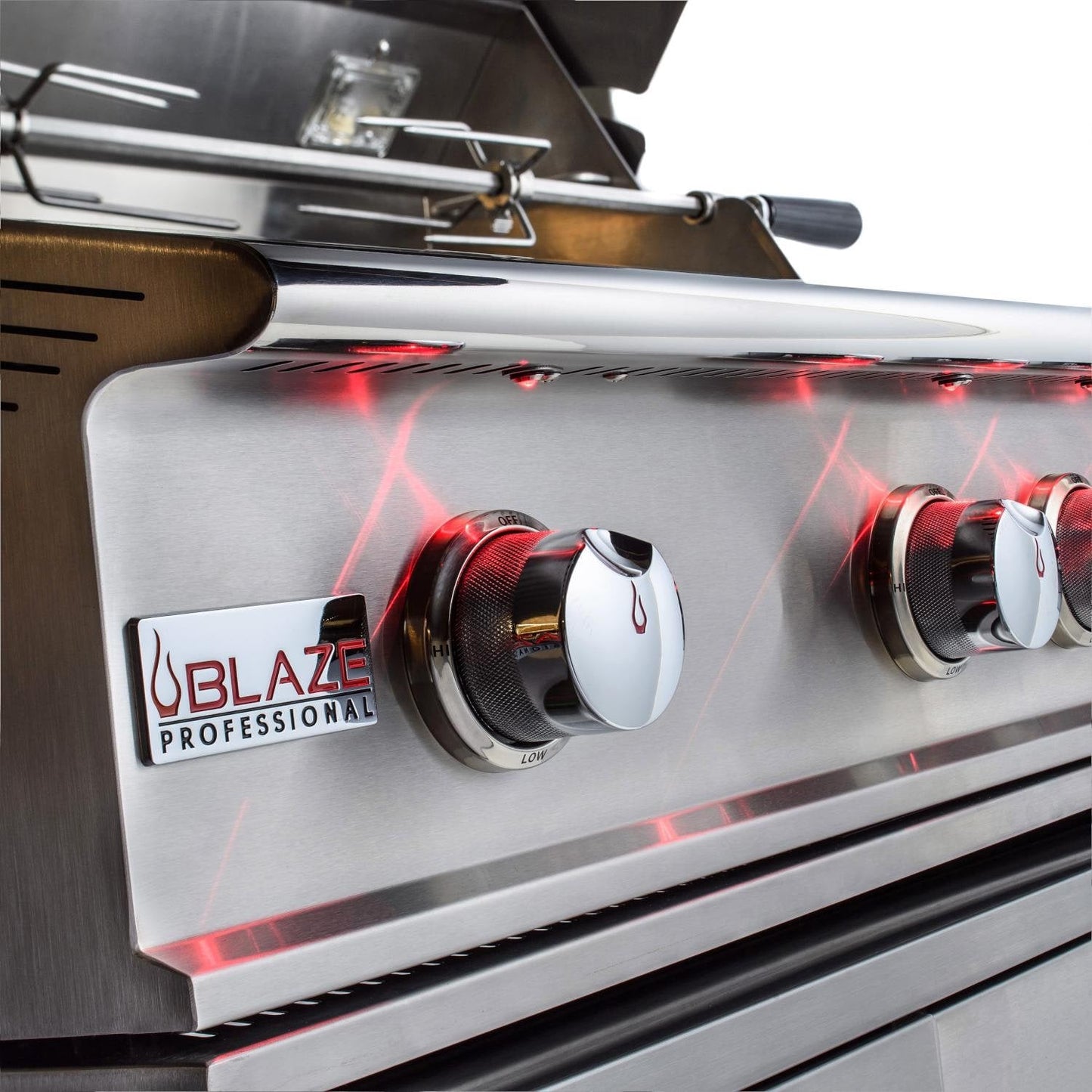 Blaze Professional LUX 44" 4-Burner Built-In Liquid Propane Grill With Rear Infrared Burner (BLZ-4PRO-LP)