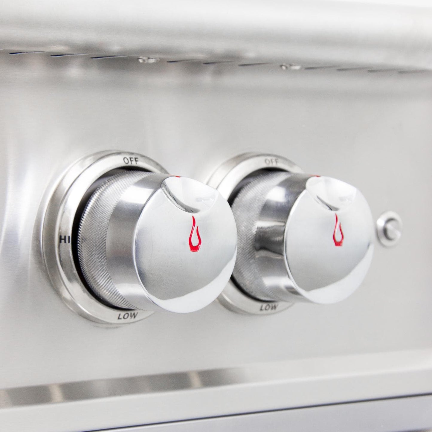 Blaze Grill Package - Professional LUX 44" 4-Burner Built-In Liquid Propane Grill and Side Burner in Stainless Steel