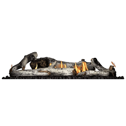 Napoleon Standard Birch Log Set for 56" Direct Vent Ascent Linear Premium Fireplace