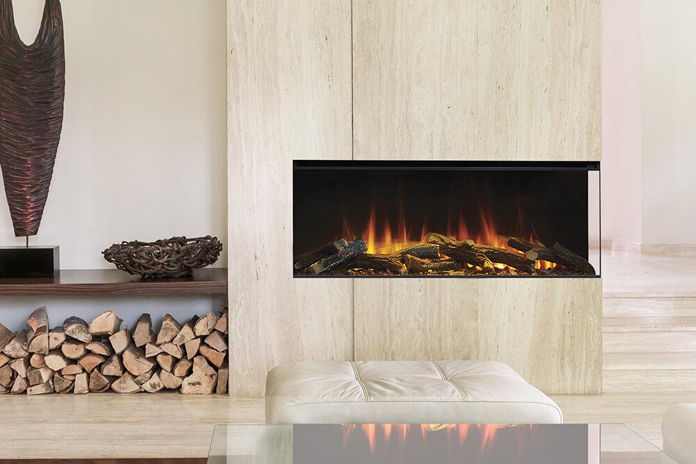 British Fires New Forest 48" Electric Fireplace