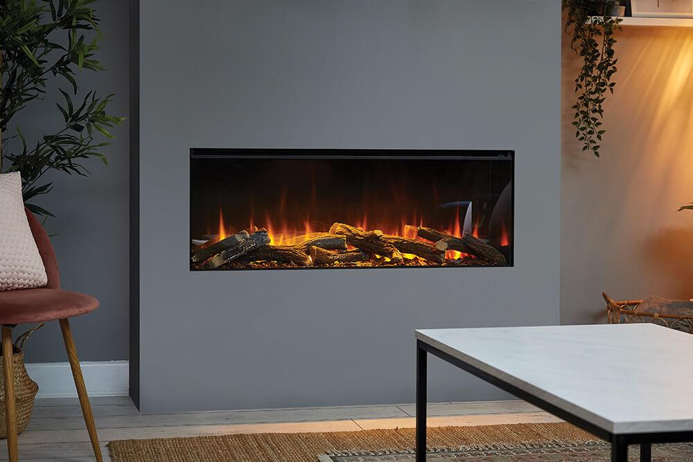 British Fires New Forest 48" Electric Fireplace