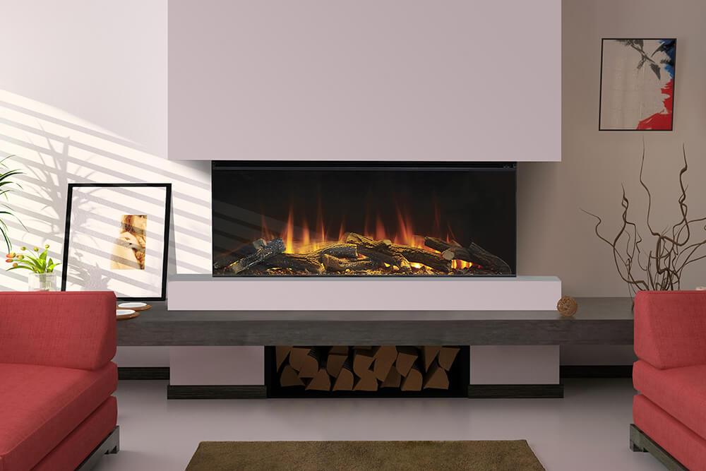British Fires New Forest 48" Electric Fireplace