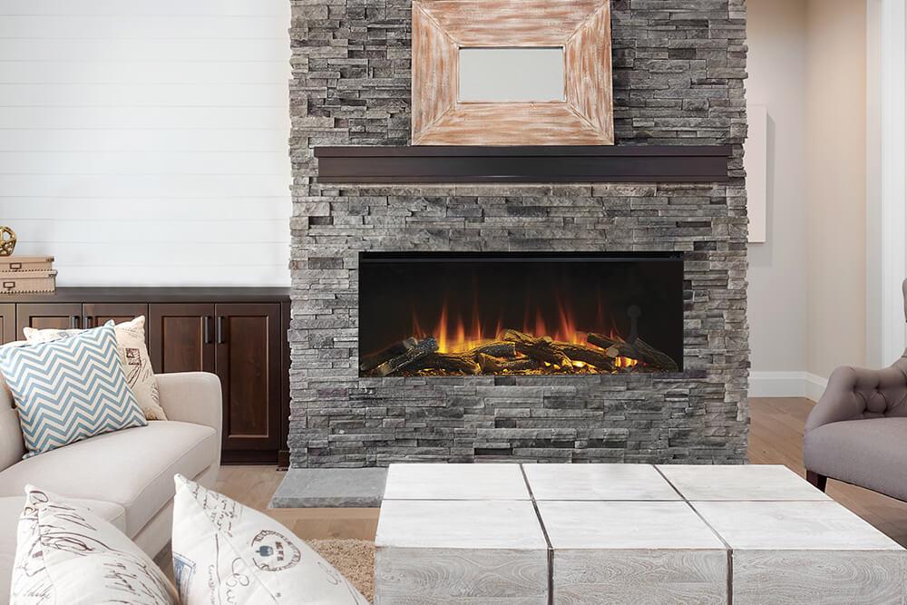 British Fires New Forest 48" Electric Fireplace