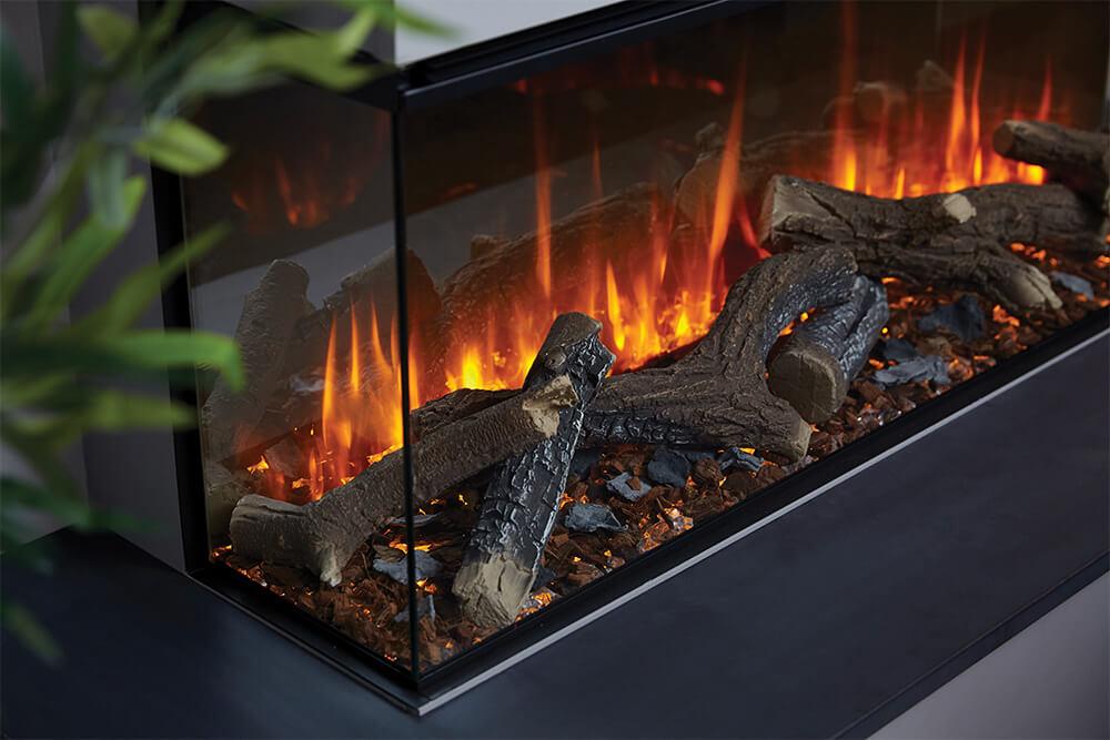 British Fires New Forest 48" Electric Fireplace