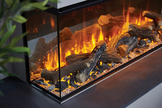 British Fires New Forest 48" Electric Fireplace