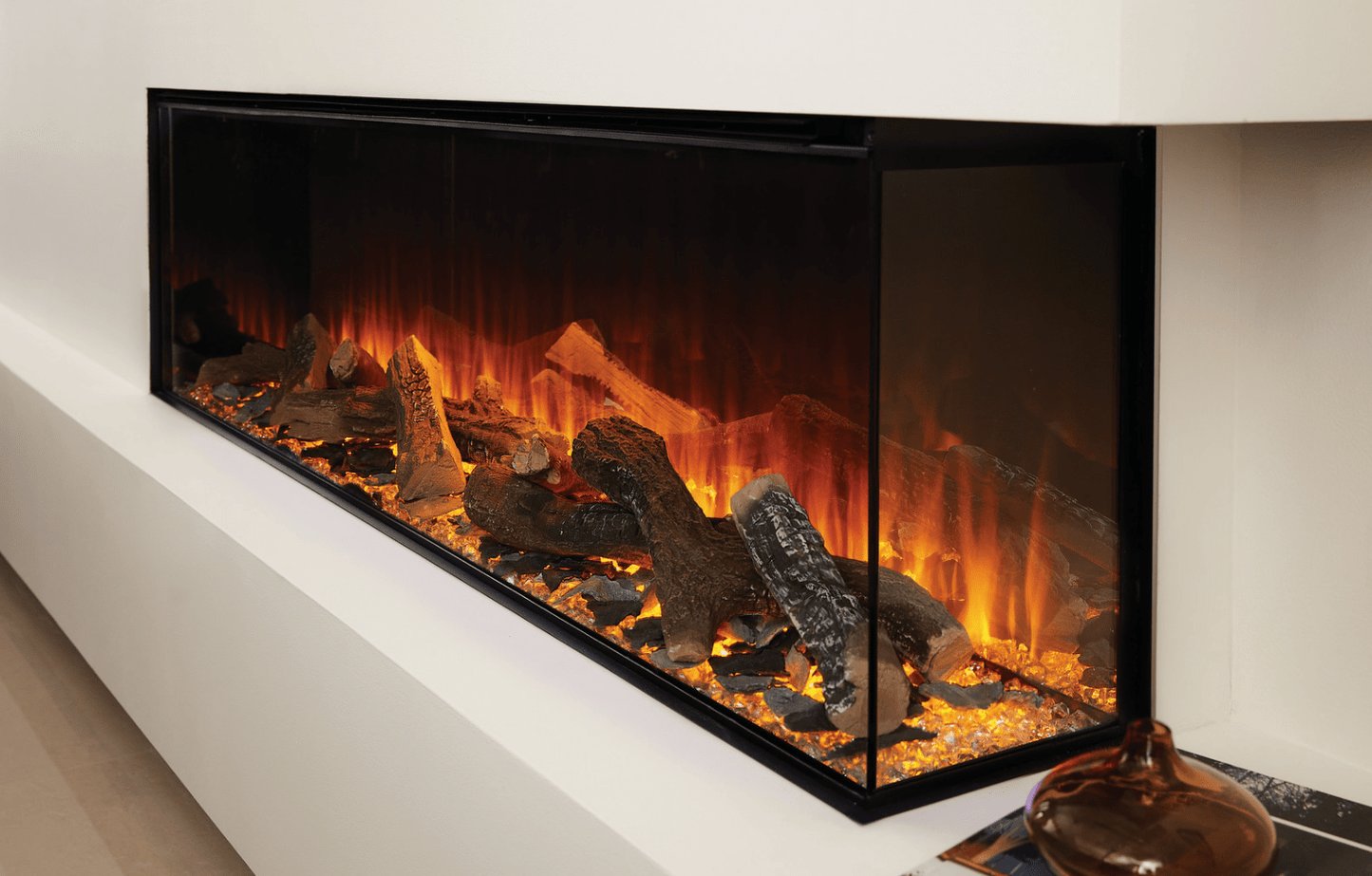 British Fires New Forest 63" Electric Fireplace