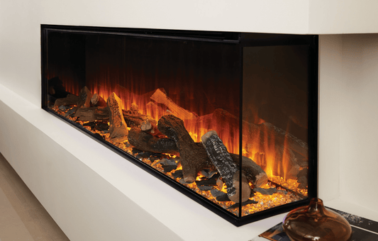 British Fires New Forest 63" Electric Fireplace