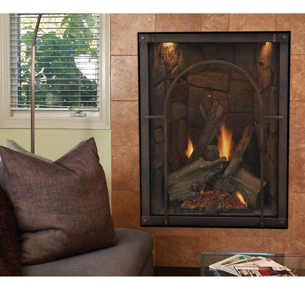 Empire White Mountain Hearth 37" Forest Hills Traditional Direct Vent Gas Fireplace DVTL27FP90