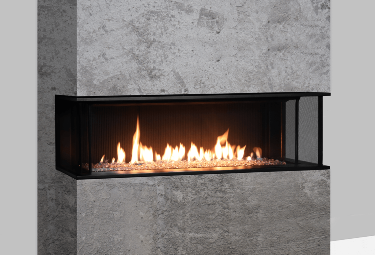 Valor 2200 LX2 3-Sided Gas Fireplace