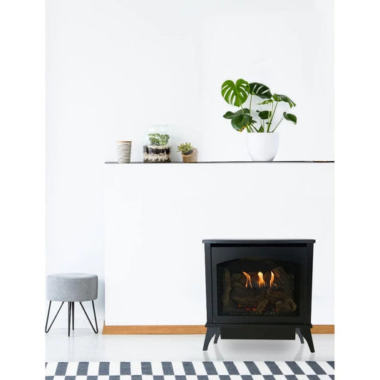 Empire 22" Small Spirit Steel Vent Free Gas Stove VFD20MS