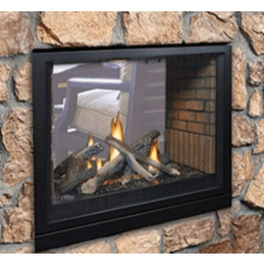 Empire White Mountain Hearth 36" Tahoe Clean-Face Peninsula Fireplace DVP36PP