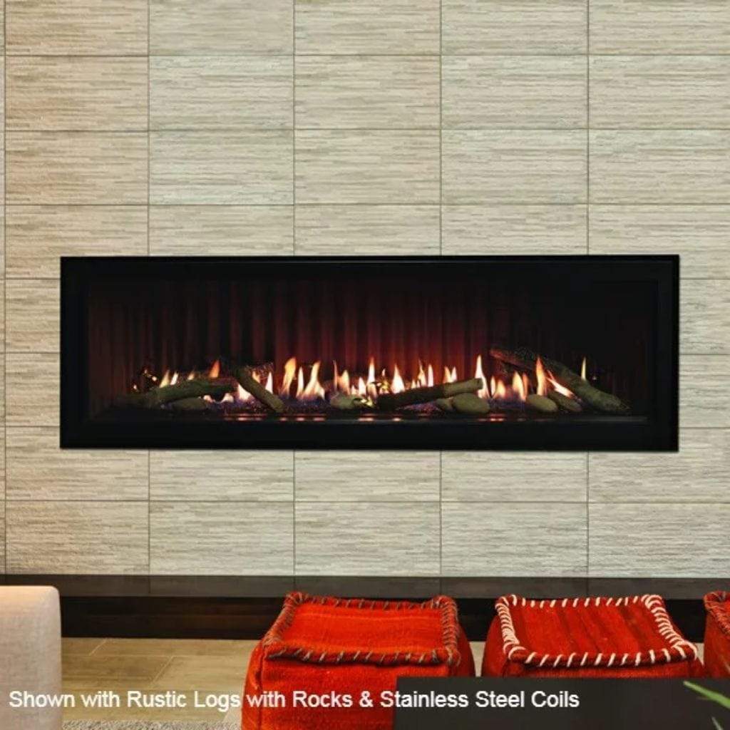 Empire 60" Boulevard Direct Vent Linear Contemporary Gas Fireplace DVLL60BP90