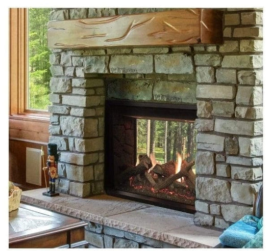 Empire White Mountain Hearth 40" Rushmore See-Through Direct Vent Gas Fireplace DVCT40CSP95