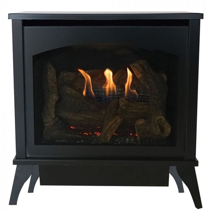 Empire White Mountain Hearth Spirit Stove Steel Direct-Vent Medium DVP30MS