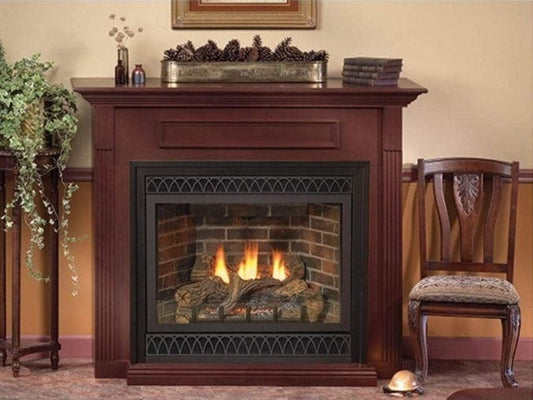 Empire White Mountain Hearth Tahoe Deluxe 48" Direct-Vent Fireplace DVD48FP30