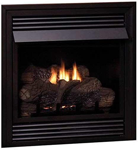 Empire White Mountain Hearth Vail Vent 26" Deluxe Mantel Combination Fireplace VFD26FM