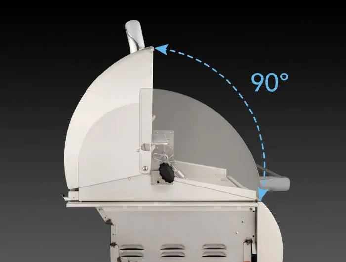 Fire Magic Echelon Diamond E1060s 48" Freestanding Gas Grill With Rotisserie, Power Burner, Digital Thermometer & Magic View Window, Natural Gas (E1060S-8E1N-51-W)