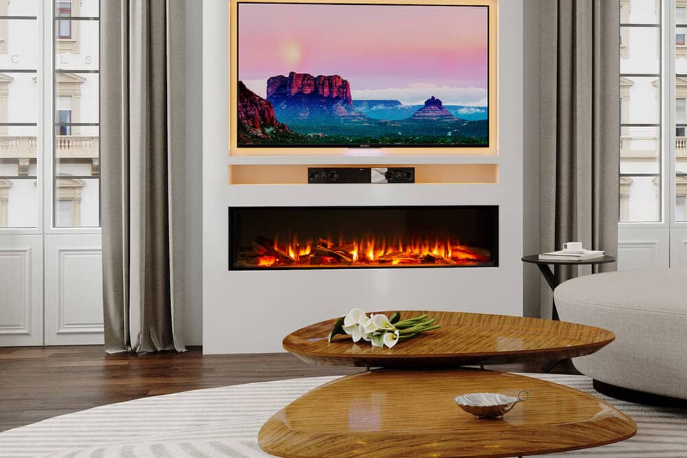 Valor LEX Series Electric Fireplace