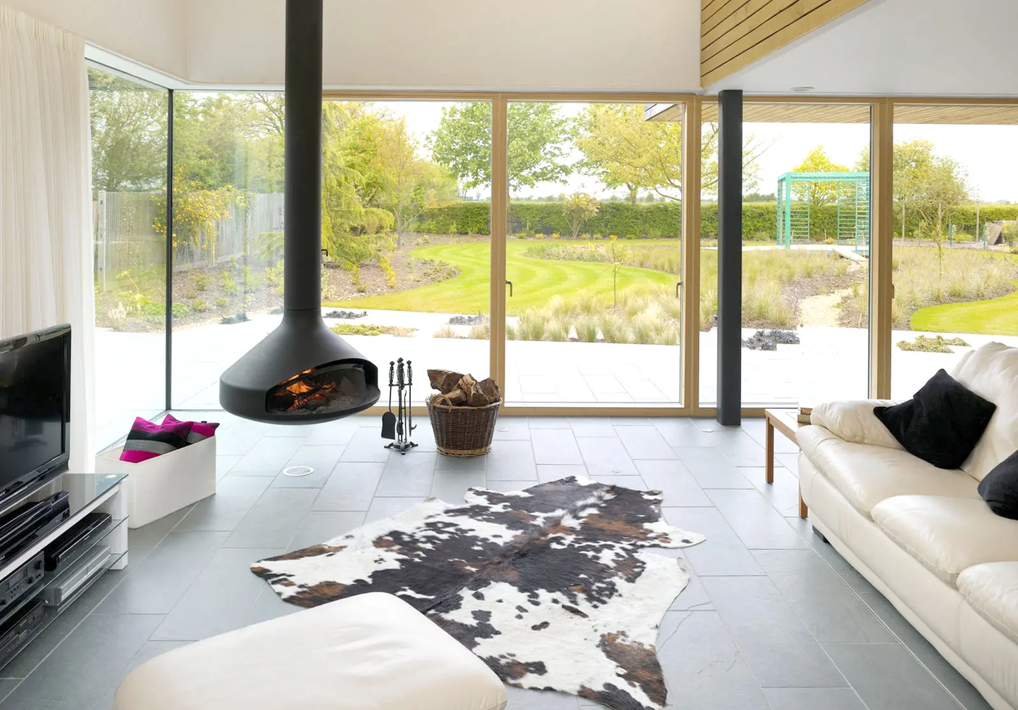 European Home Ergofocus Wood Indoor Fireplace