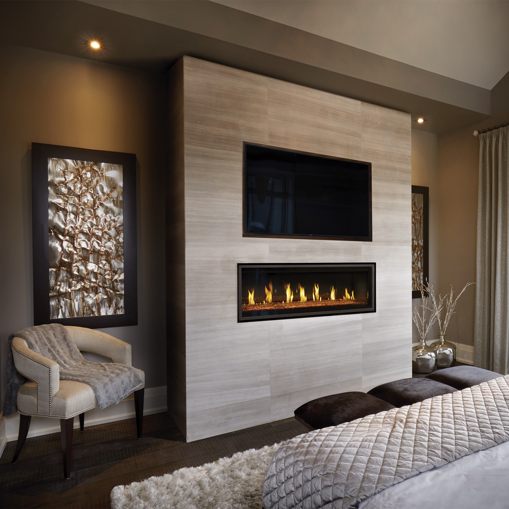 Napoleon Luxuria 50" Single Sided Linear Direct-Vent Gas Fireplace