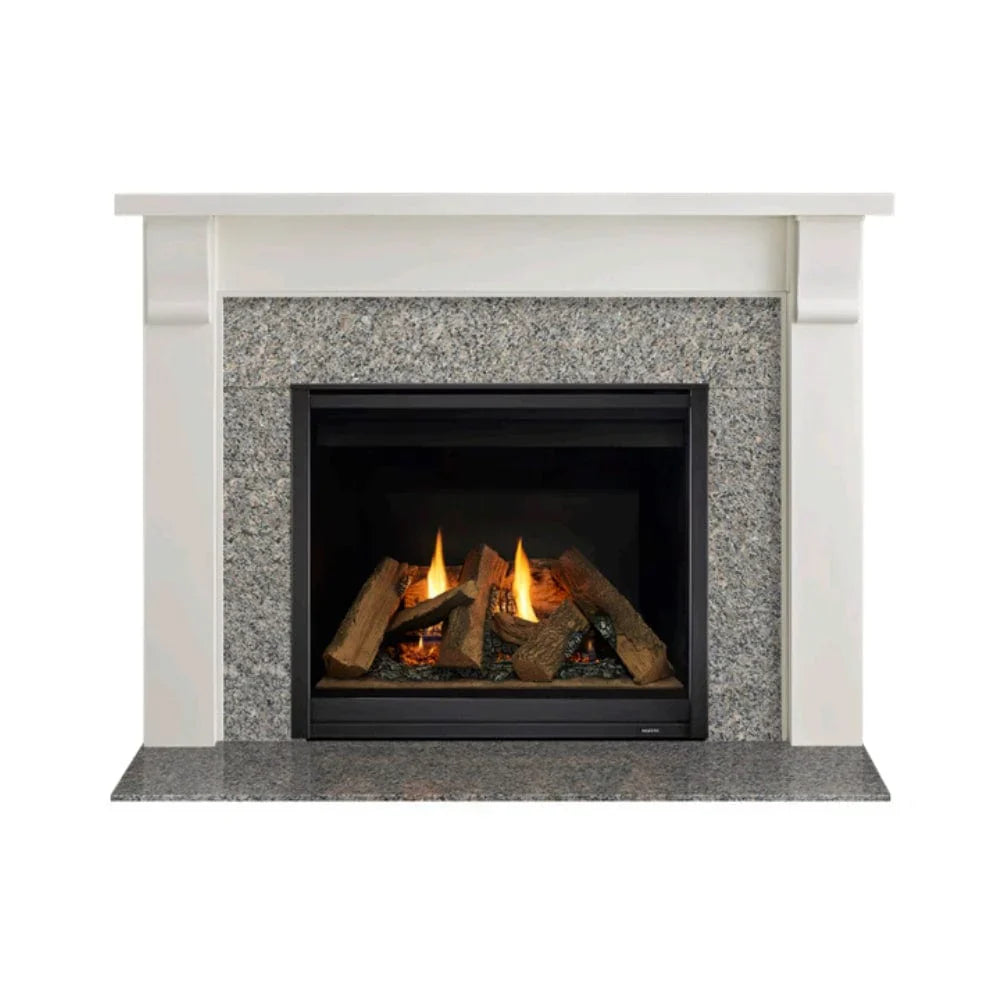 Monessen Merritt A 63" Primed MDF Flush Wood Mantel