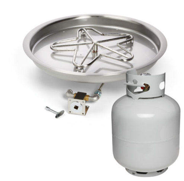 HPC Round Bowl Insert (Match Lit or Push Button)