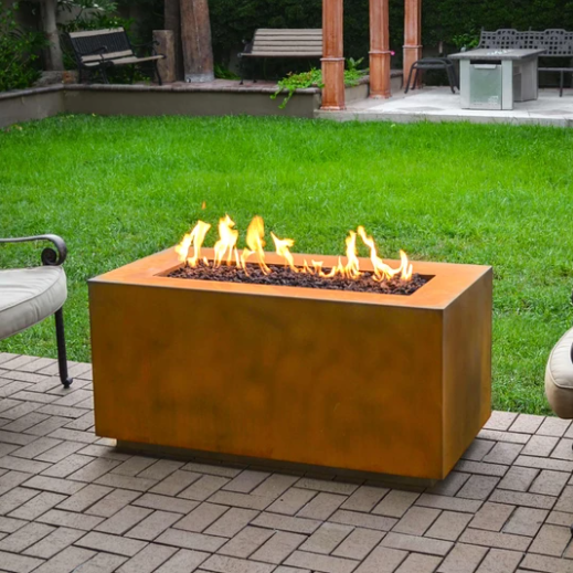 Pismo Metal Fire Pit by The Outdoor Plus - Free Cover Included