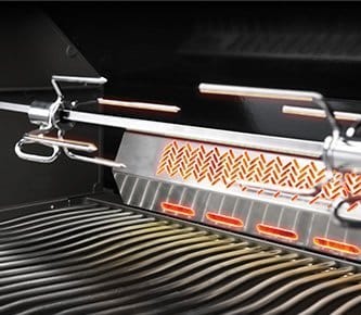 Napoleon Prestige PRO 665 Built-in Gas Grill with Infrared Rear Burner