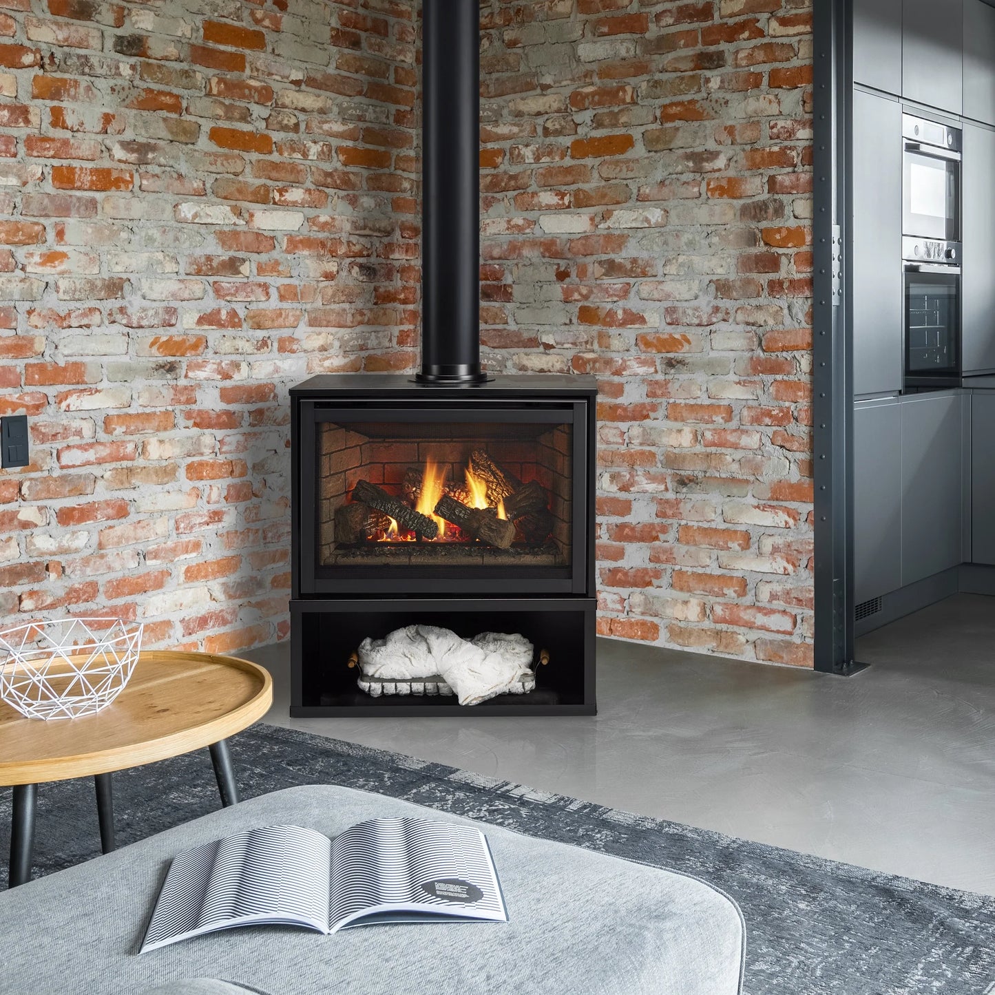 Heat & Glo Supreme Free Standing Gas Stove