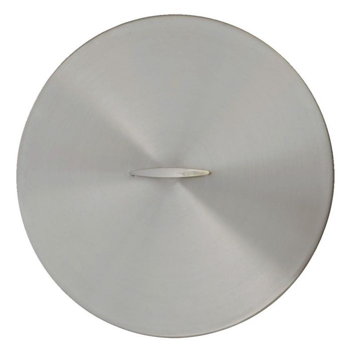 50" Stainless Steel Round Lid by The Outdoor Plus