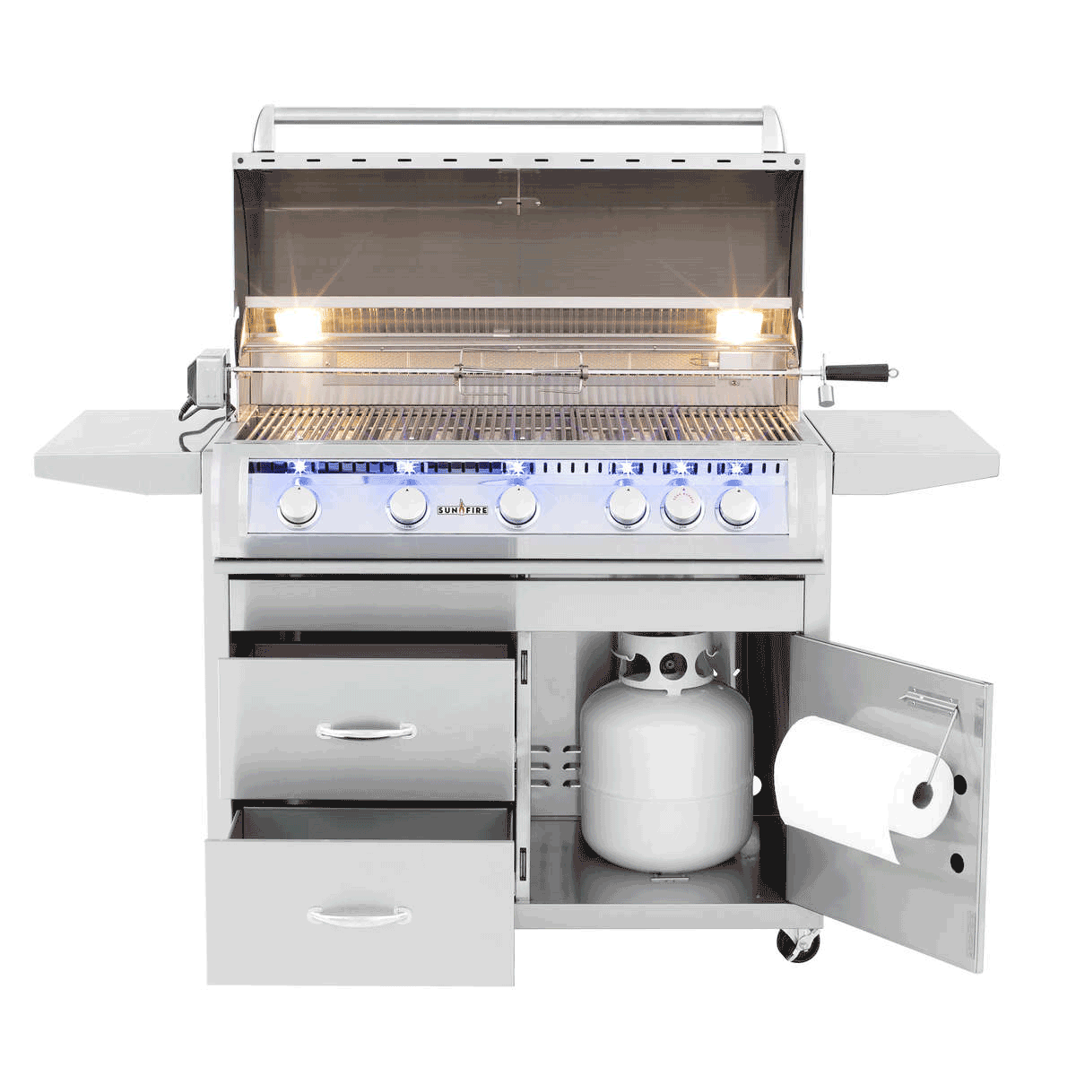SunFire 38" Grill Deluxe Cart