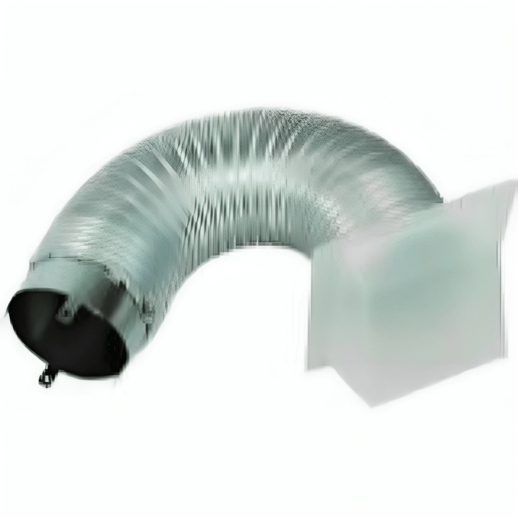 Astria 4-inch Outside Air Kit with Collar, Hood and 3' Flex Pipe AK4