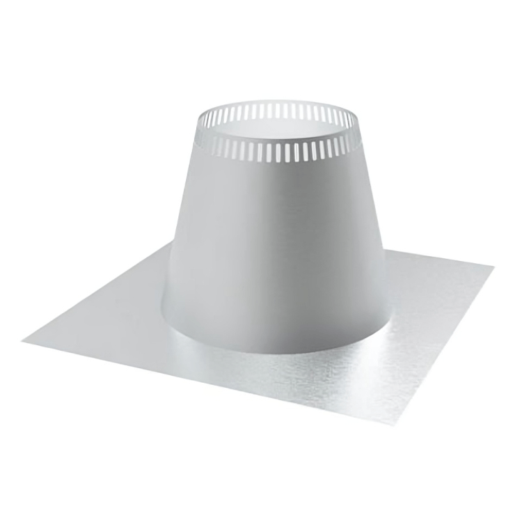 Astria 6-inch Flat Flashing for Wood-Burning Chimney System 6SPFF