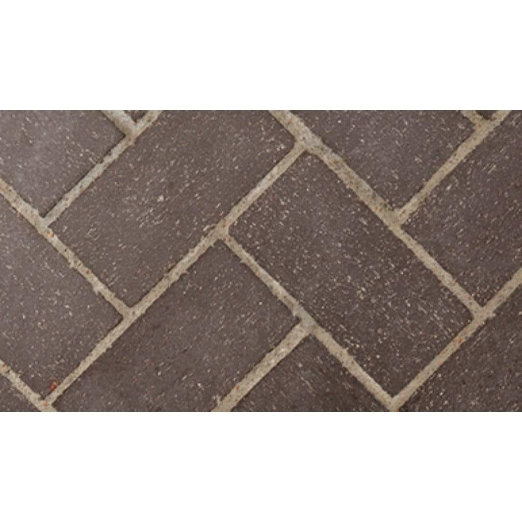 Astria 50 inch Masonry Midnight Full Herringbone Brick Liner MOSAIC50MIFH