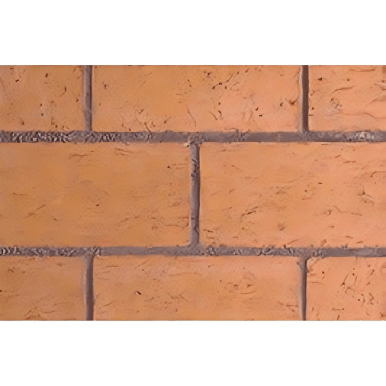 Astria 50 inch Masonry Warm Red Full Stacked Brick Liner MOSAIC50WRFS