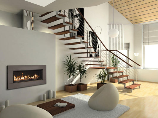 Town & Country WS38 Series Wide Screen DV Fireplace