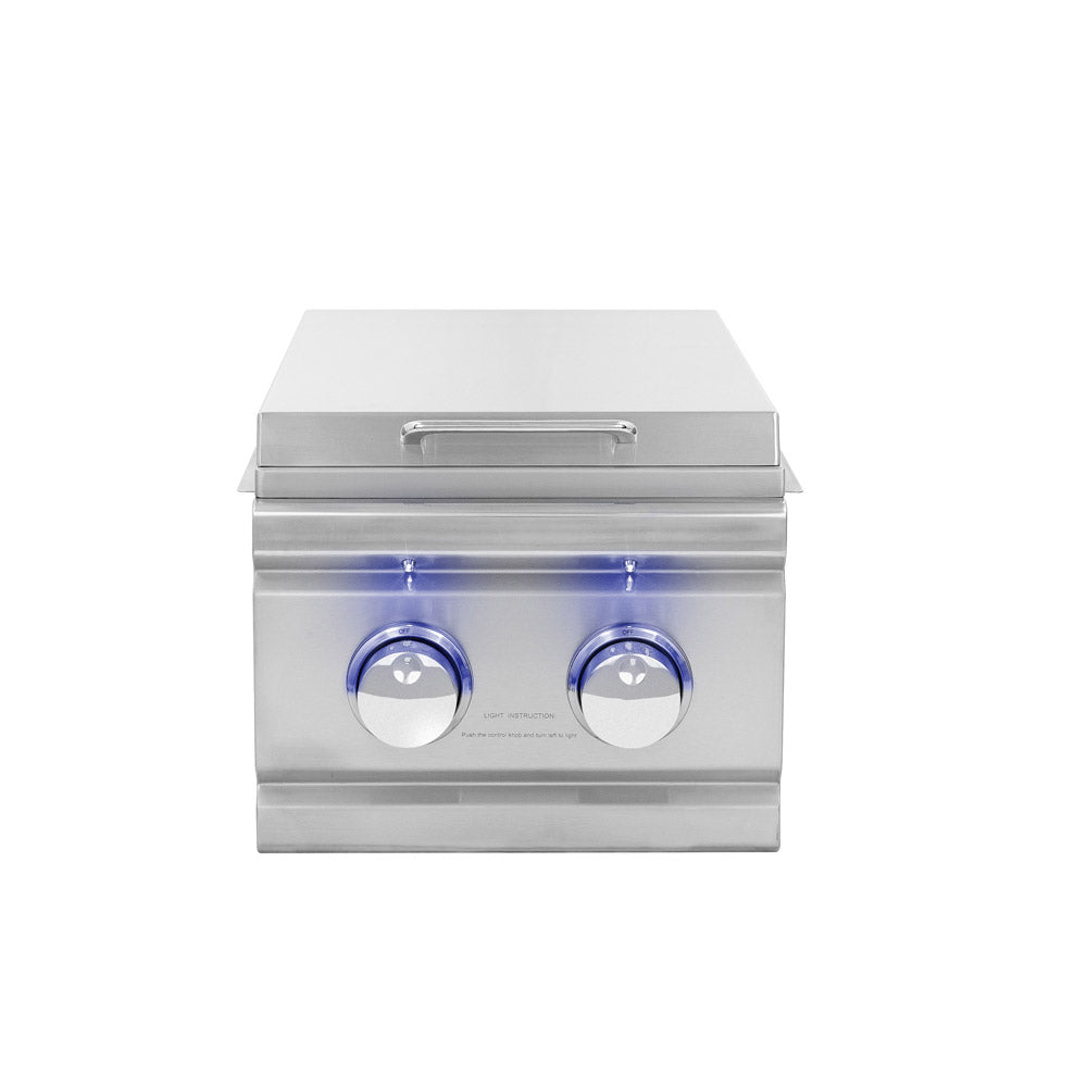 TRL Double Side Burner w/LED Illumination