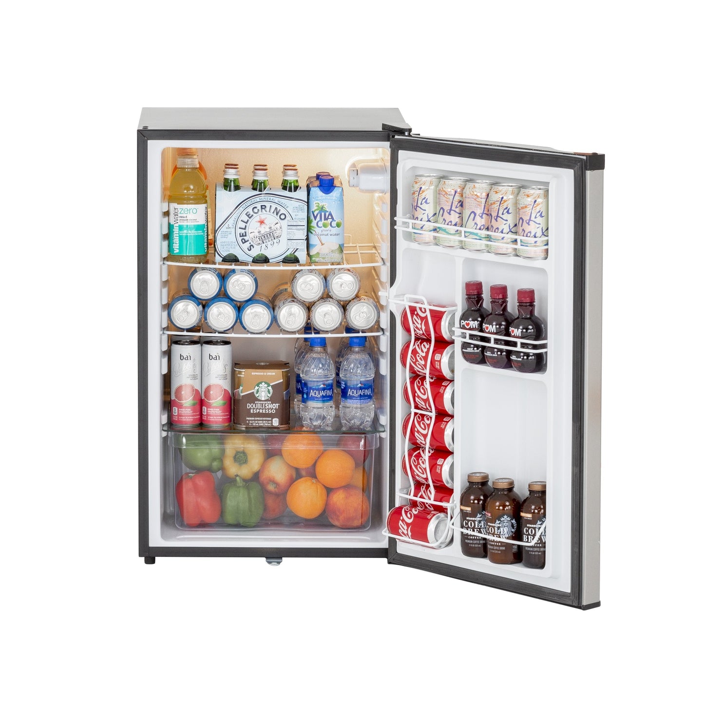 21" 4.2C Compact Refrigerator w/ Reversible Door