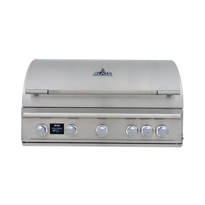 Blaze LTE PRO 40" 5 Burner Built-in Natural Gas Grill with Digital Temperature Screen & Rear Infrared Burner (BLZ-5LTEPRO-NG)