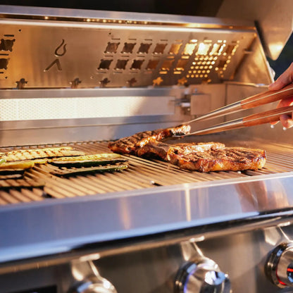 Blaze LTE PRO 40" 5 Burner Built-in Natural Gas Grill with Digital Temperature Screen & Rear Infrared Burner (BLZ-5LTEPRO-NG)