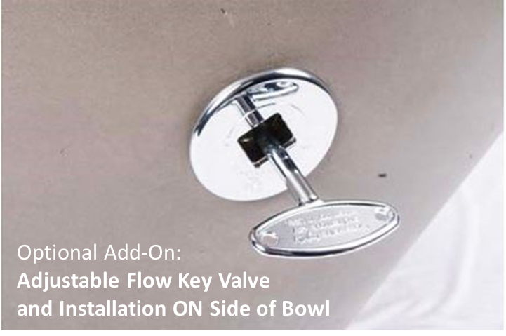 Maya Powdercoated Steel Fire & Water Bowl by The Outdoor Plus - Free Cover Included