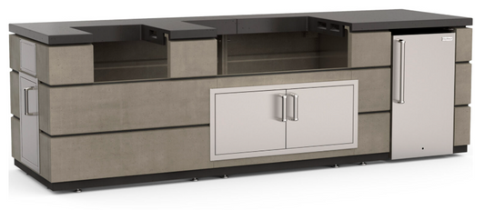 Fire Magic Contemporary 115 Inch Island Bundle